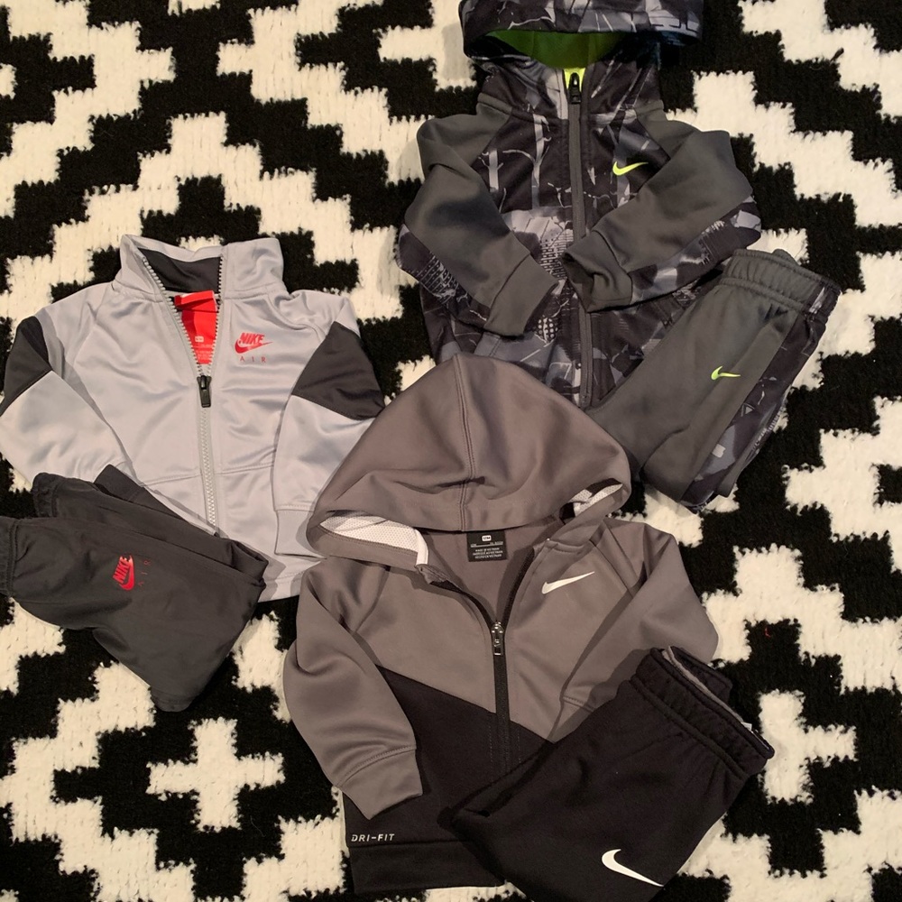 Lot of 3 like new boys 12 month track suits